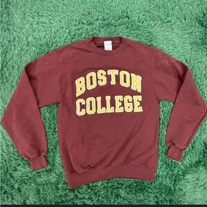 Champion Maroon Boston College Crewneck Sweater